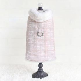 Gia Dog Coat (Color Option: Ice Pink, size: S)